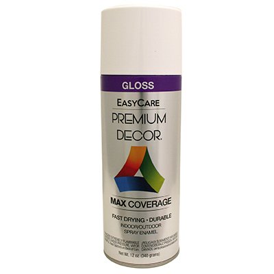White Gloss Spray Paint 12-oz. Quantity 6 N1812