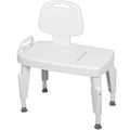 Universal Transfer Bench for Bathtubs & Showers, 350lb Weight Capacity, Adjustable Legs S783