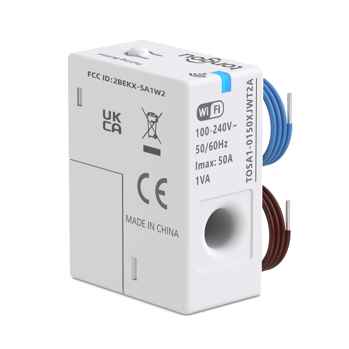 WiFi Smart Home Energy Monitor 1-50A 100-240VAC Current Transformer K757