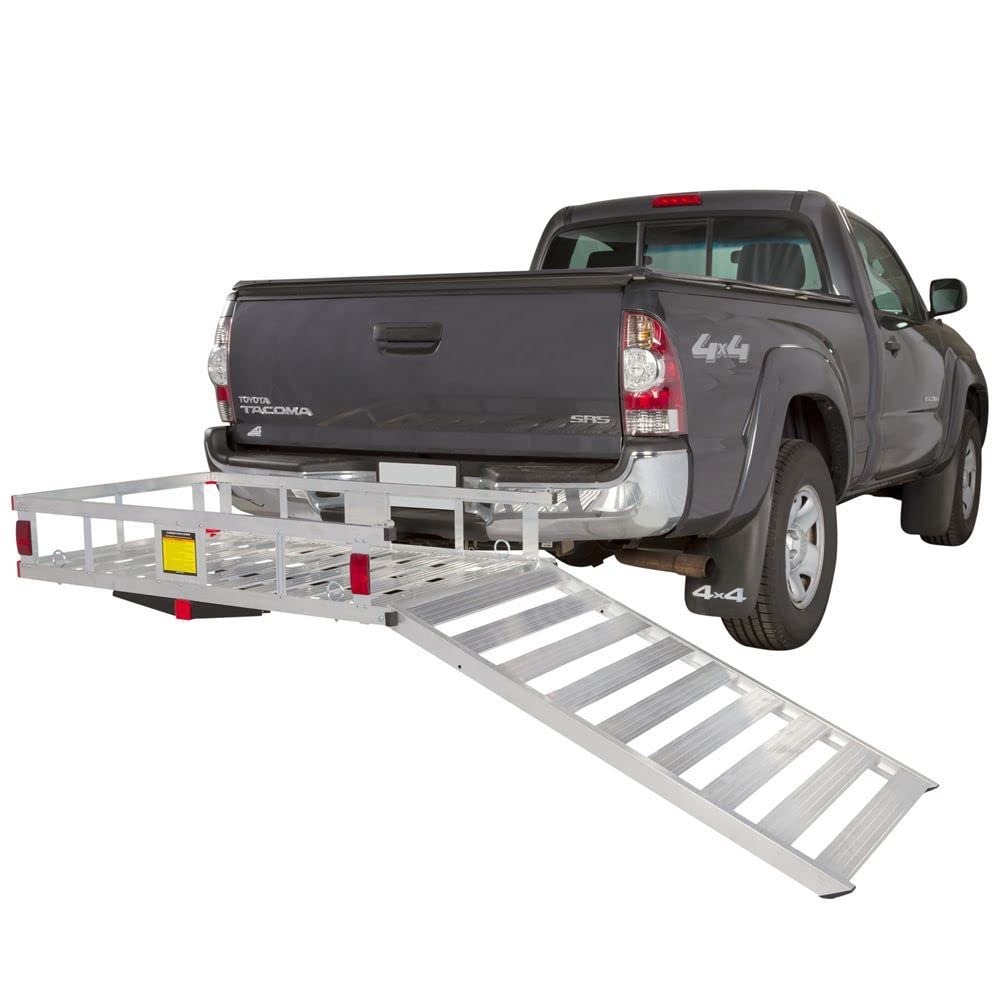 Hitch Cargo Carrier with Ramp W4430