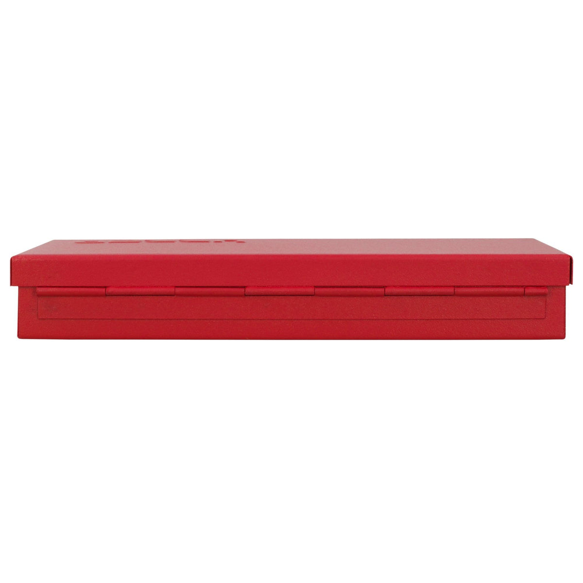 Metal Tool Box 9.6" x 5" x 1.4" 24 Gauge Red D32333