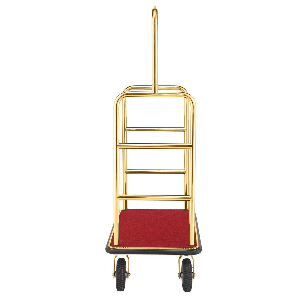 Gold Stainless Steel Bellman Cart Z43915