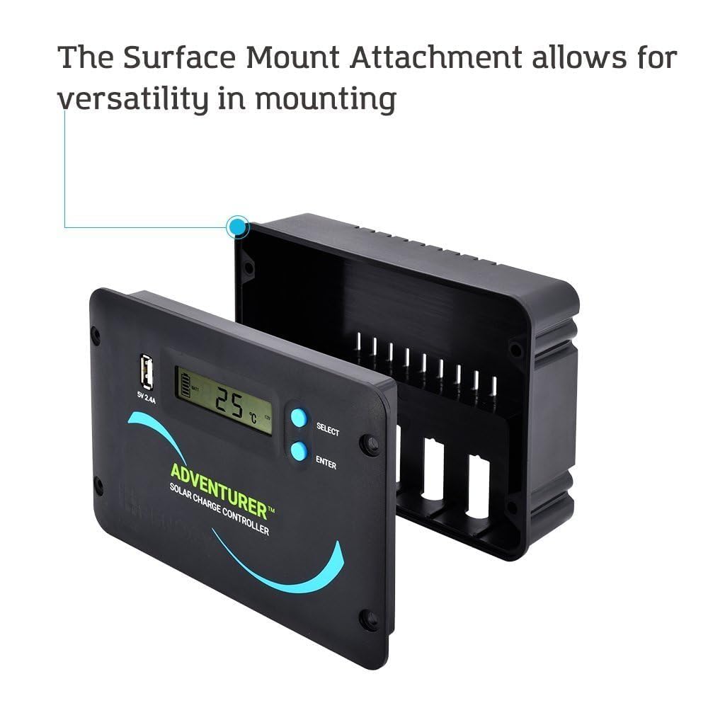 12V/24V 30A PWM Solar Charge Controller R142464