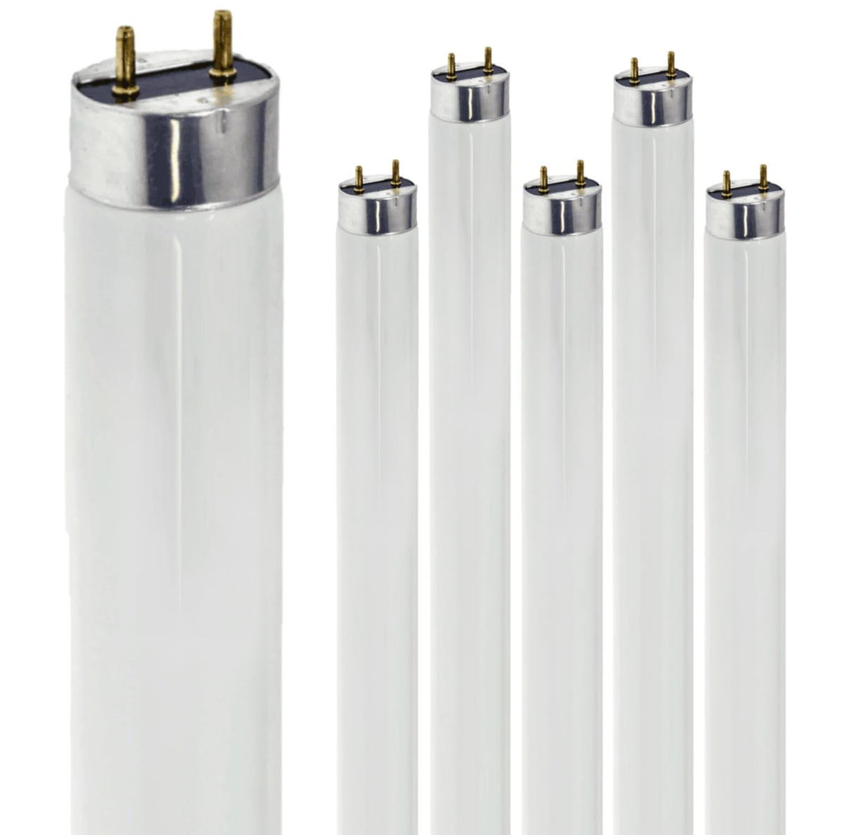 24 Inch T8 Fluorescent Tube Light Bulb 17W 3500K Neutral White G13 Bi-Pin Base T2046