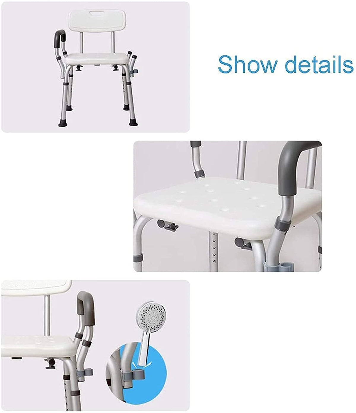Adjustable Transfer Bench with Removable Back W1723