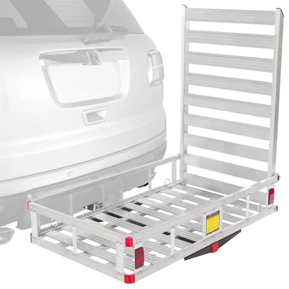 Hitch Cargo Carrier with Ramp W4430
