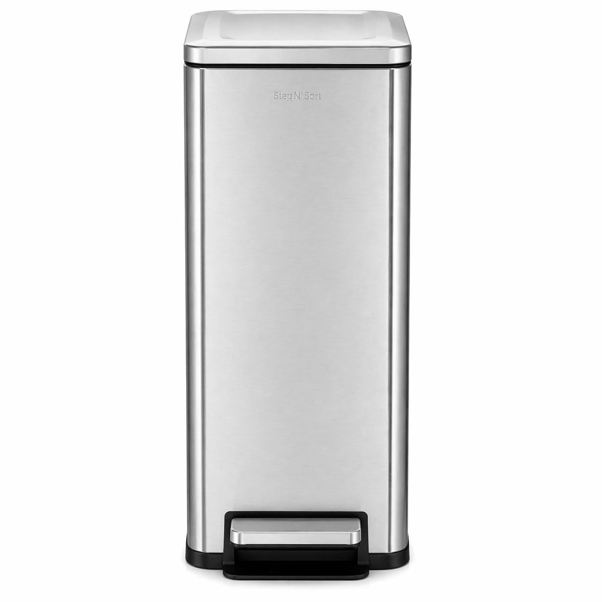 43L Dual Recycling Bin Stainless Steel I989720