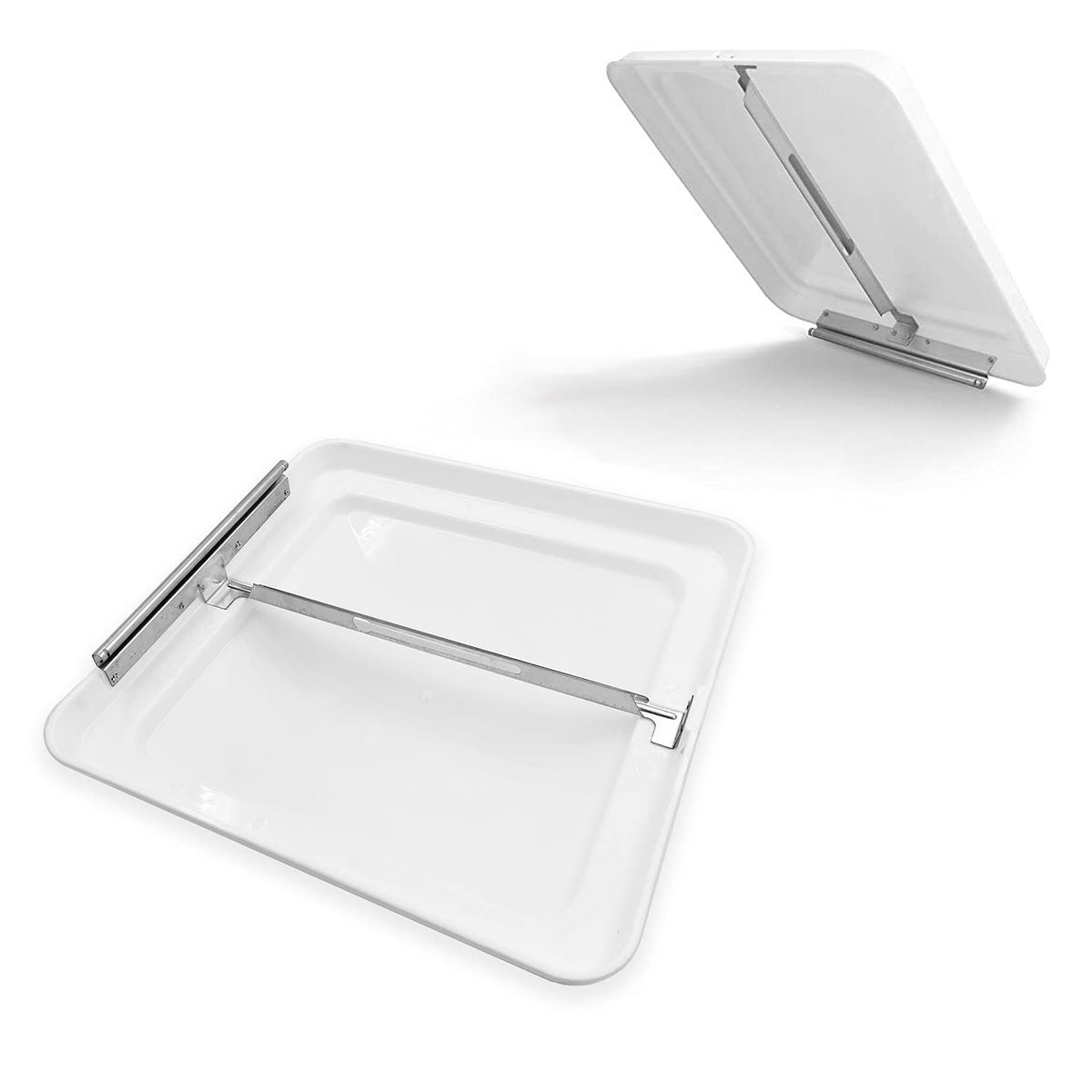 14" x 14" RV Roof Vent Lid Cover 2 Pack Impact-Resistant R1504