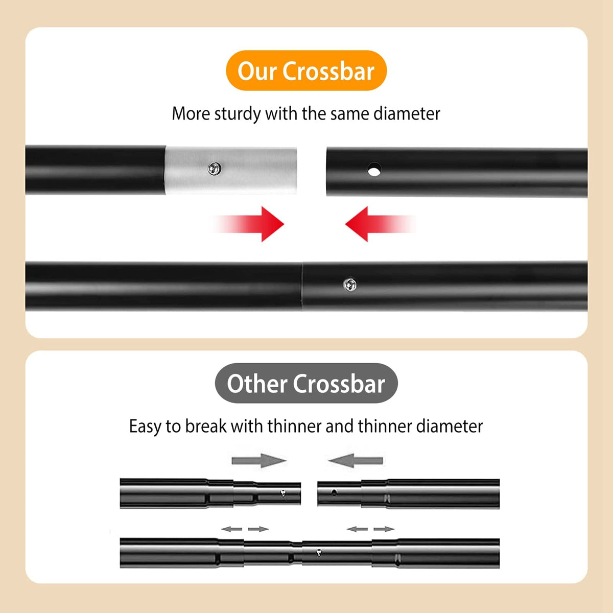 10ft Adjustable Backdrop Stand Kit with Clamps & Carry Bag P344