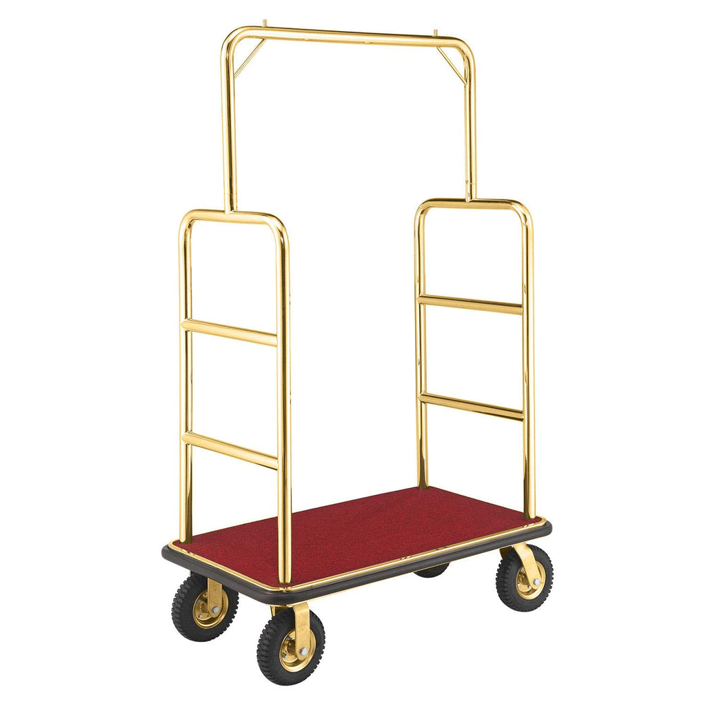 Gold Stainless Steel Bellman Cart Z43915