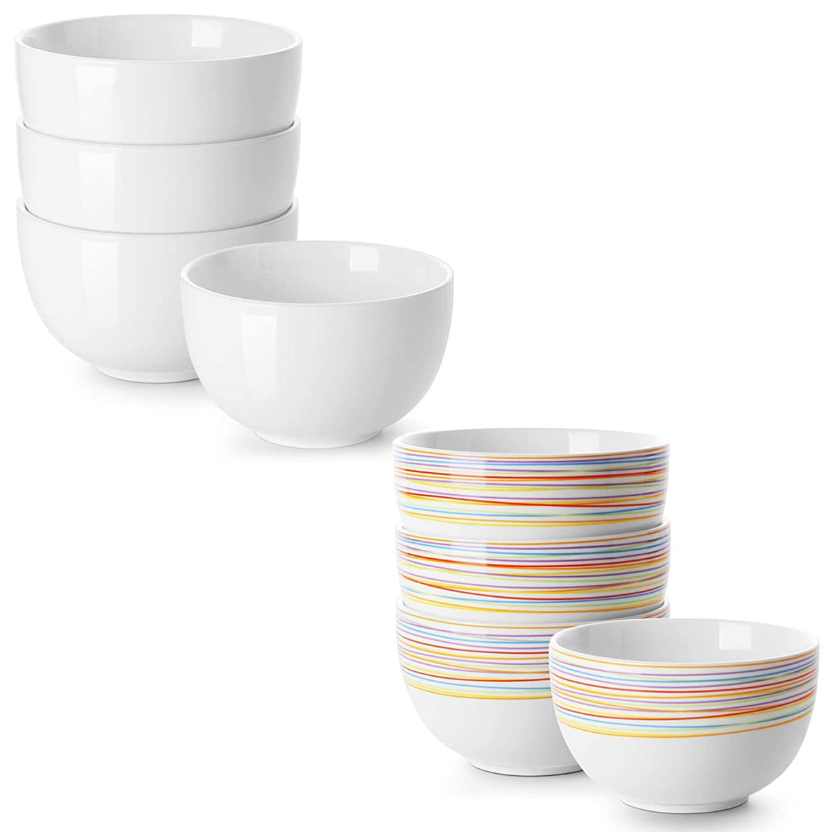 5.8" 30 Ounces Ceramic Bowls Set of 4 F294