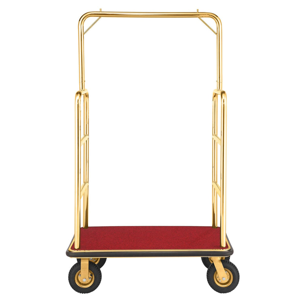 Gold Stainless Steel Bellman Cart Z43915