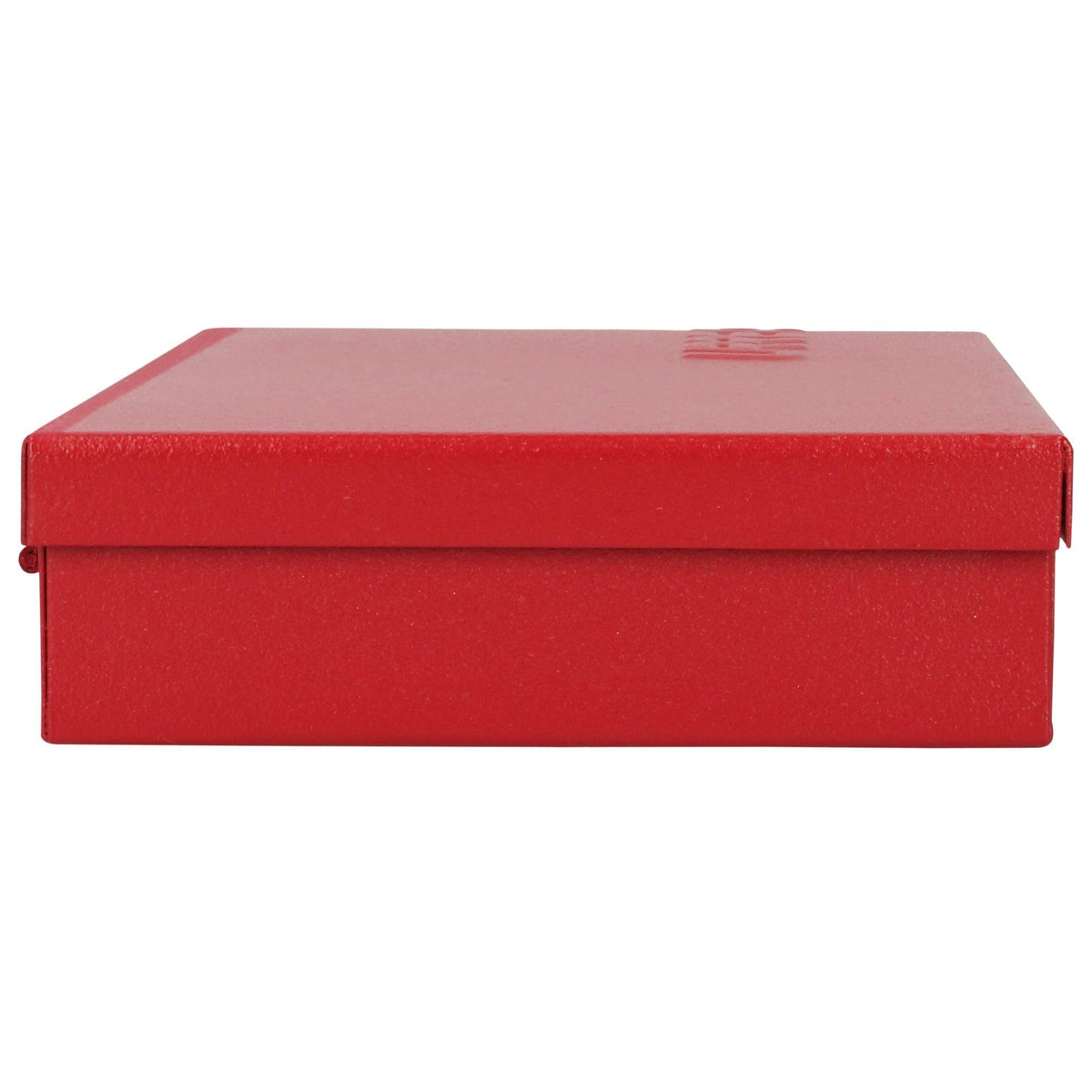Metal Tool Box 9.6" x 5" x 1.4" 24 Gauge Red D32333