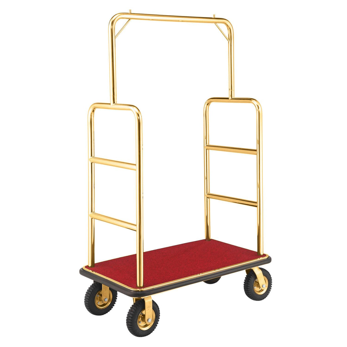 Gold Stainless Steel Bellman Cart Z43915