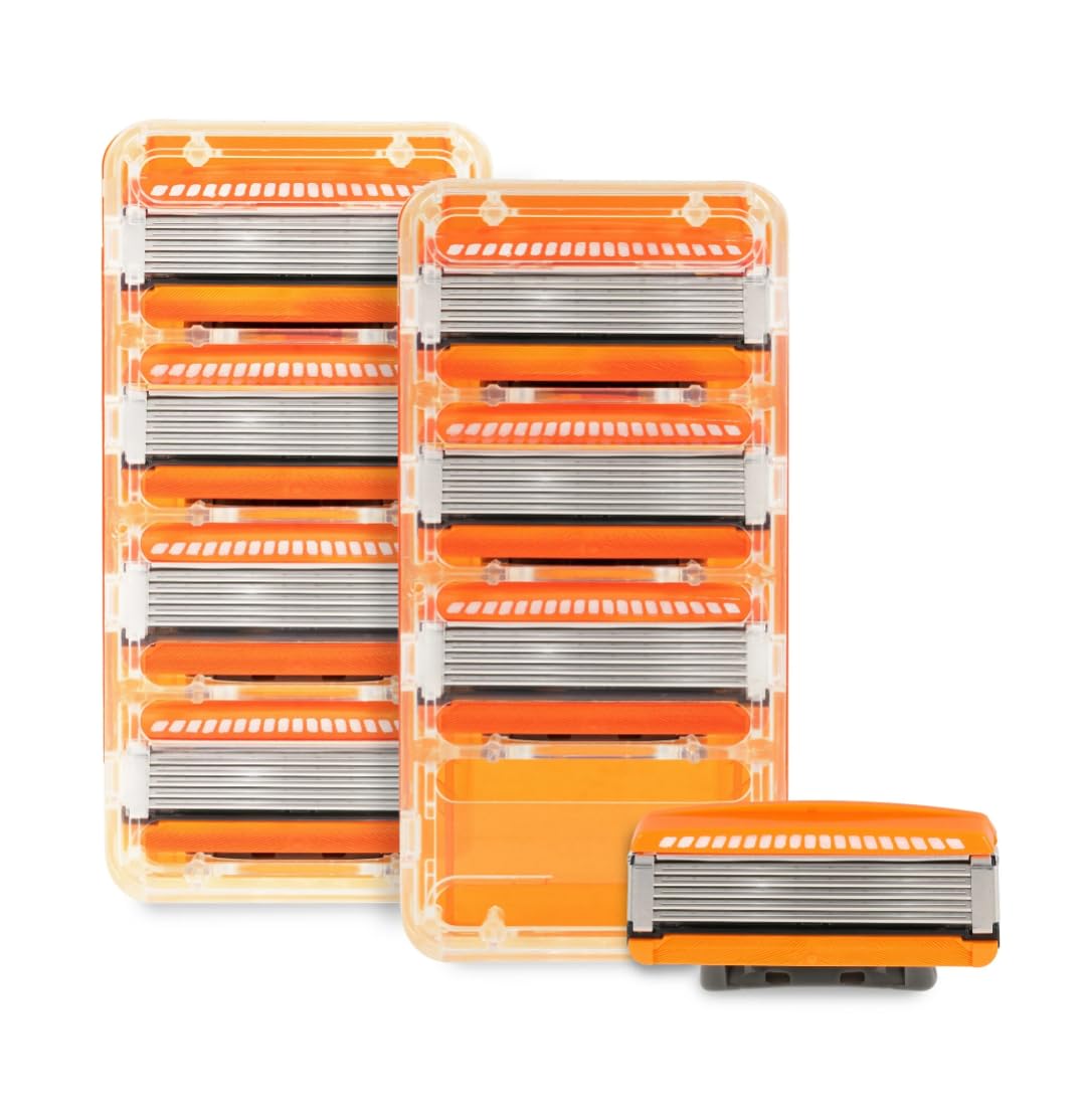 5 Blade Cartridges with Trimmer, 8 Count E770386