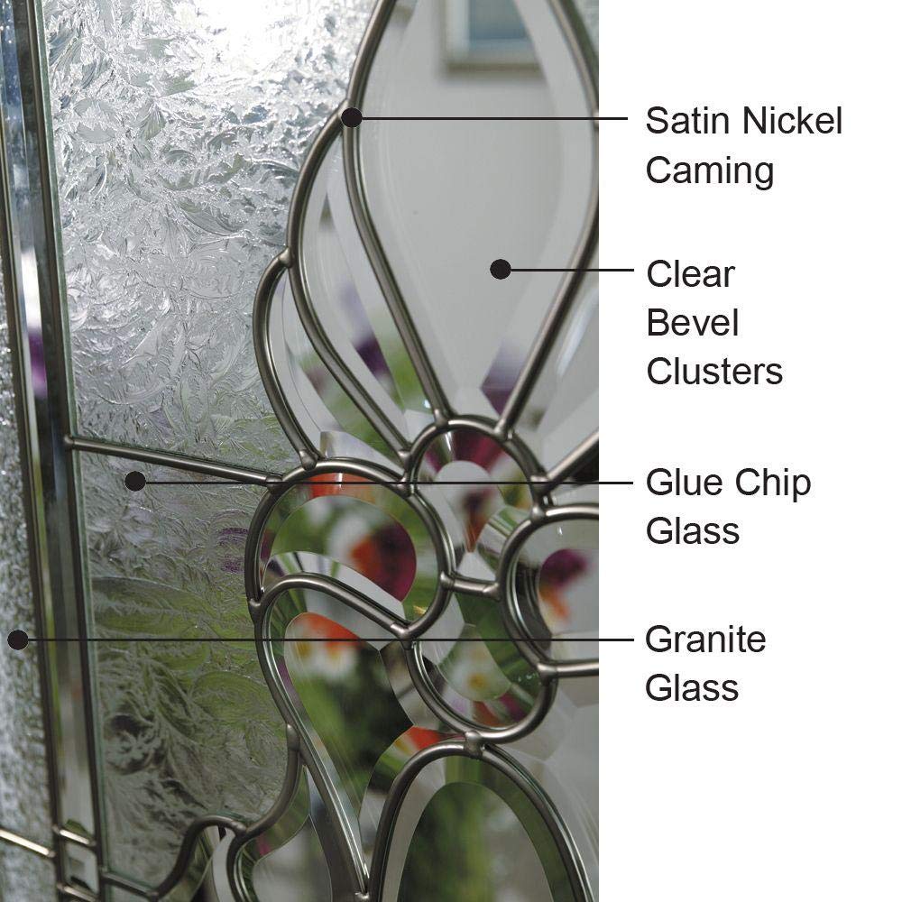Fiberglass Smooth Exterior Prehung Door, Primed, 36 inch x 80 inch, Left Hand/In-swing Y65110