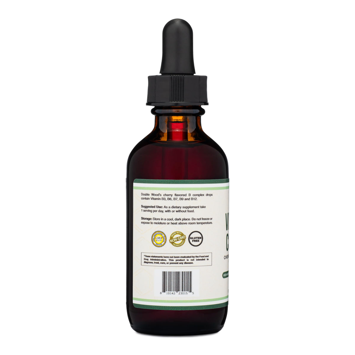 Cherry Flavor Liquid Vitamin B-Complex Drops N75529