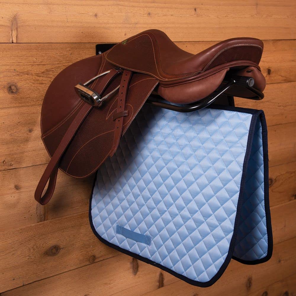 Heavy-Duty Wall Mount Saddle Rack with Pad Bar T7663