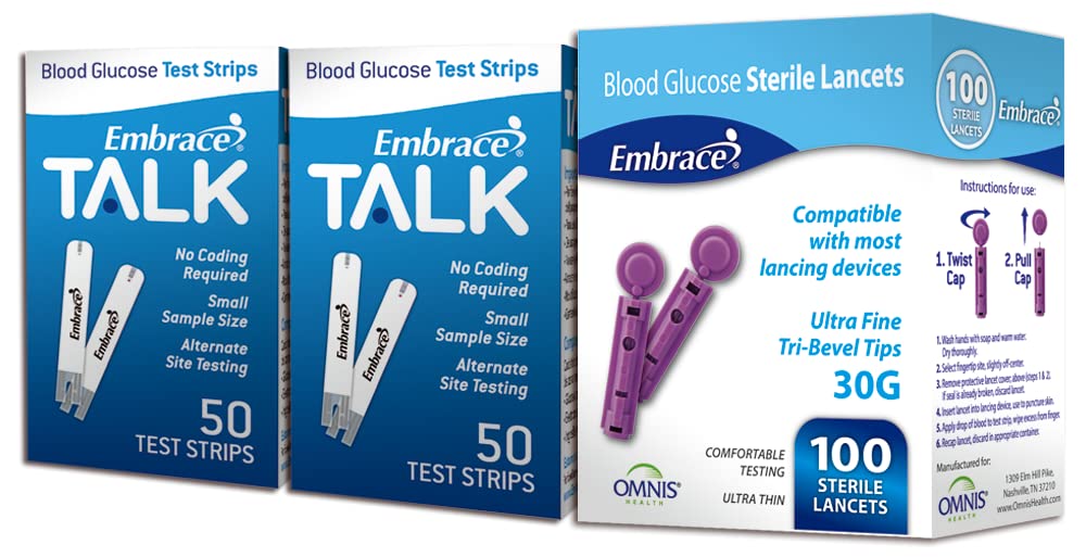 Blood Glucose Test Strips 100ct X870725