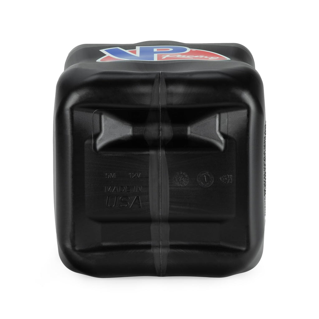 5.5 Gallon Square Motorsport Jug Black with Filler Hoses 4 Pack J90882