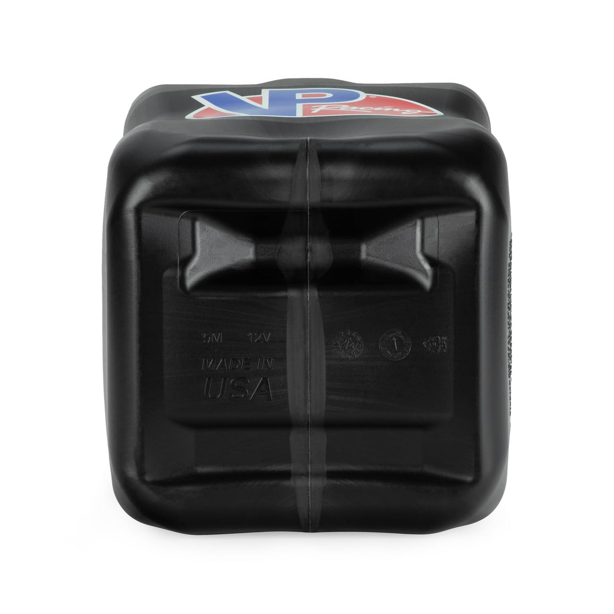 5.5 Gallon Square Motorsport Jug Black with Filler Hoses 4 Pack J90882