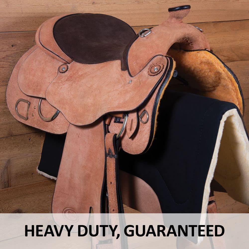 Heavy-Duty Wall Mount Saddle Rack with Pad Bar T7663