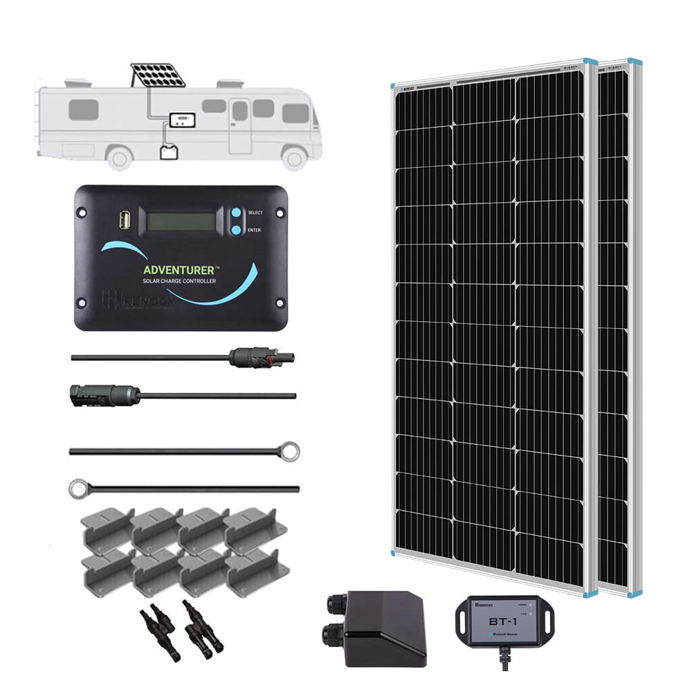 200W 12V N-Type RV Solar Panel Kit with 30A Controller Z651