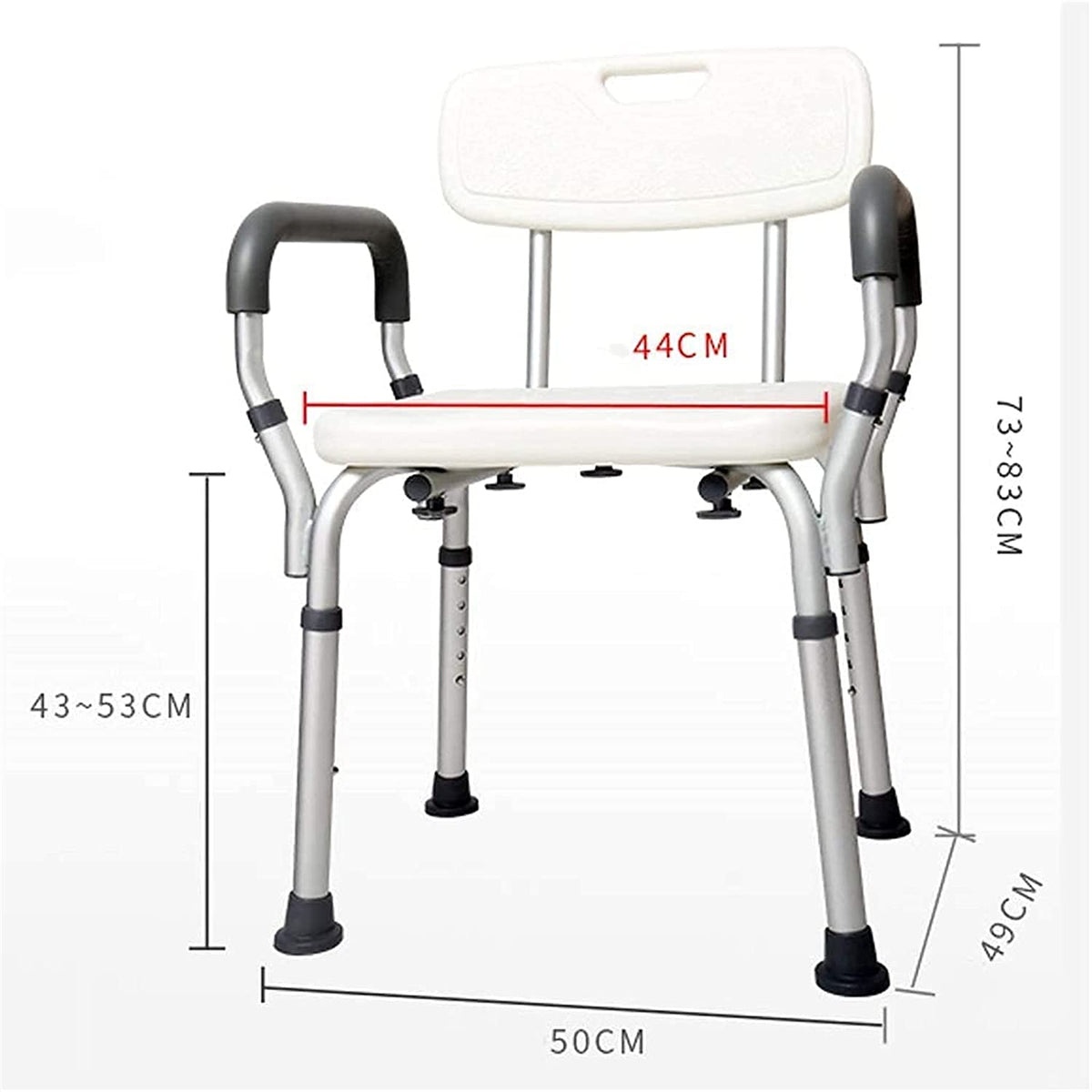 Adjustable Transfer Bench with Removable Back W1723