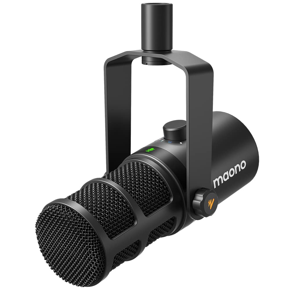 Dynamic Microphone, USB/XLR Podcast PC Mic E21679