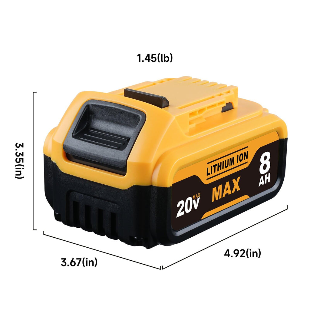 8.0Ah Rechargeable Replacement Battery 2-Pack W21665