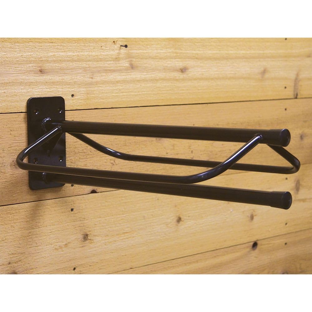 Heavy-Duty Wall Mount Saddle Rack with Pad Bar T7663