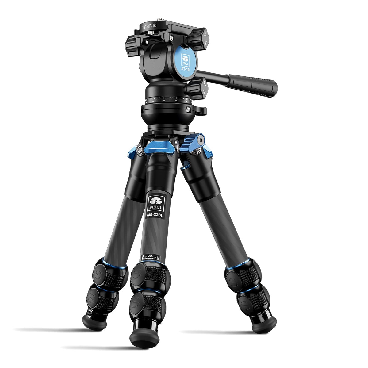 Carbon Fiber Tabletop Tripod Kit with Fluid Head A236