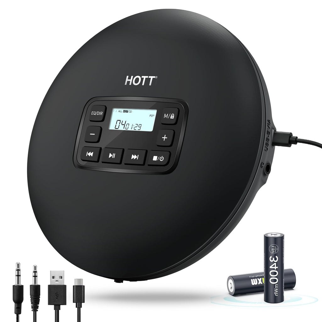 Portable CD Player with Anti-Skip Protection R53259