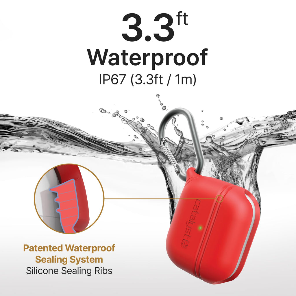 Waterproof AirPods 3rd Generation Case with Carabiner S163