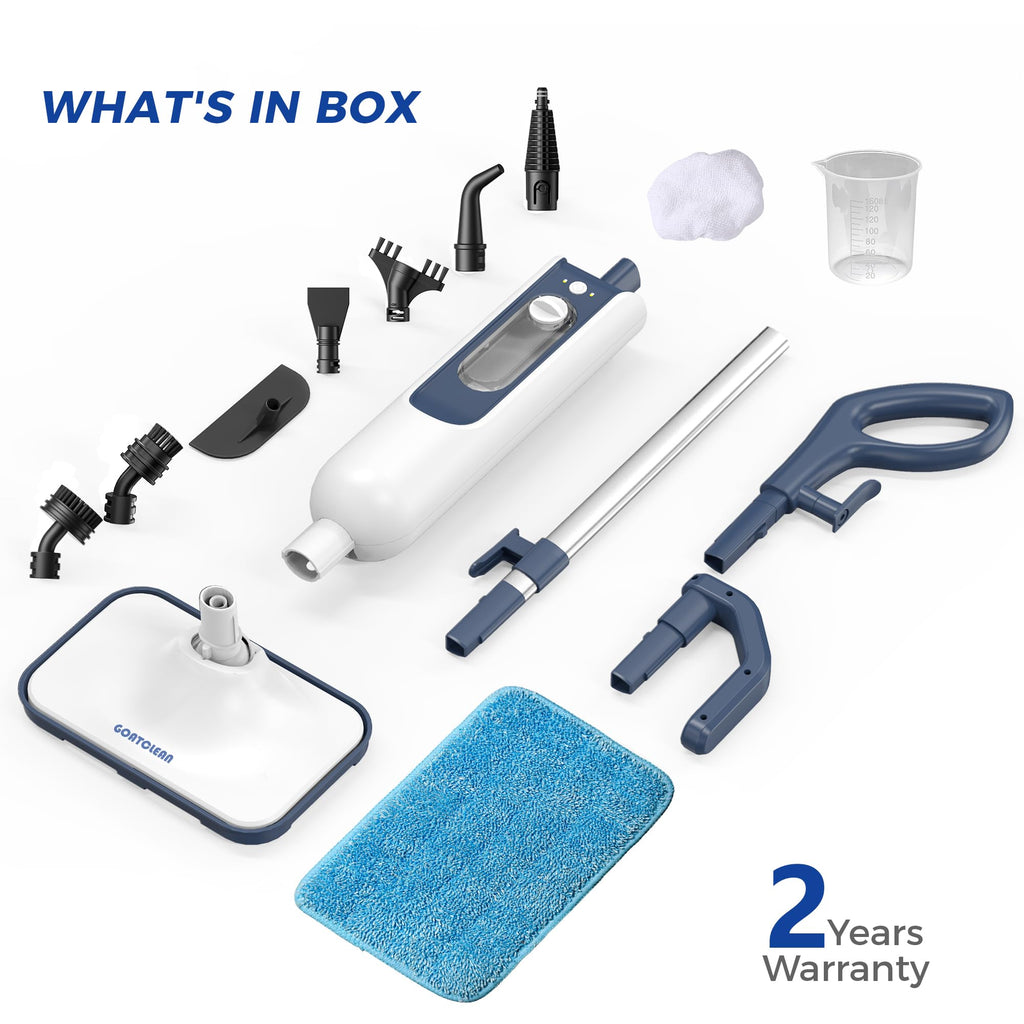 11-in-1 Dual-Mode Steam Mop, 13.5 Fl Oz Steam Cleaner U2661