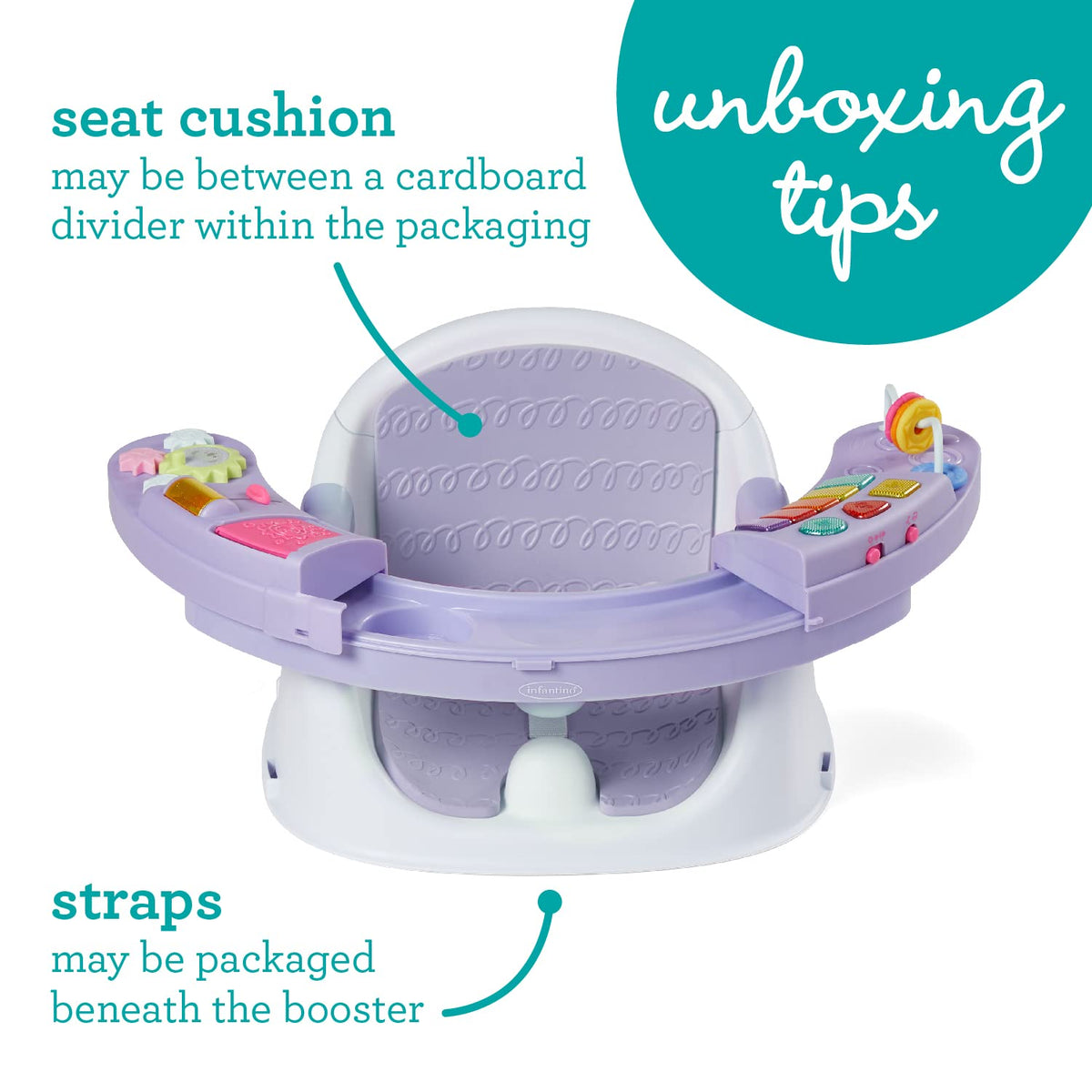 3-in-1 Discovery Seat and Booster with Piano V19201
