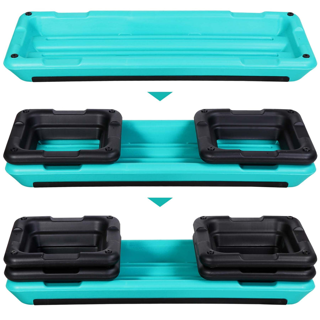 43" Adjustable Aerobic Stepper Bench with Risers M9243