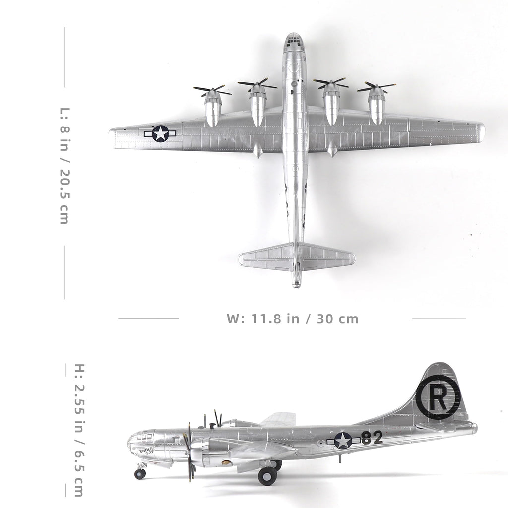 1/72 Scale B-29 Bomber Diecast Airplane Model Kit L68205