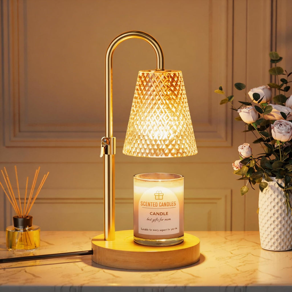 Adjustable Height Candle Warmer Lamp with Timer A41181