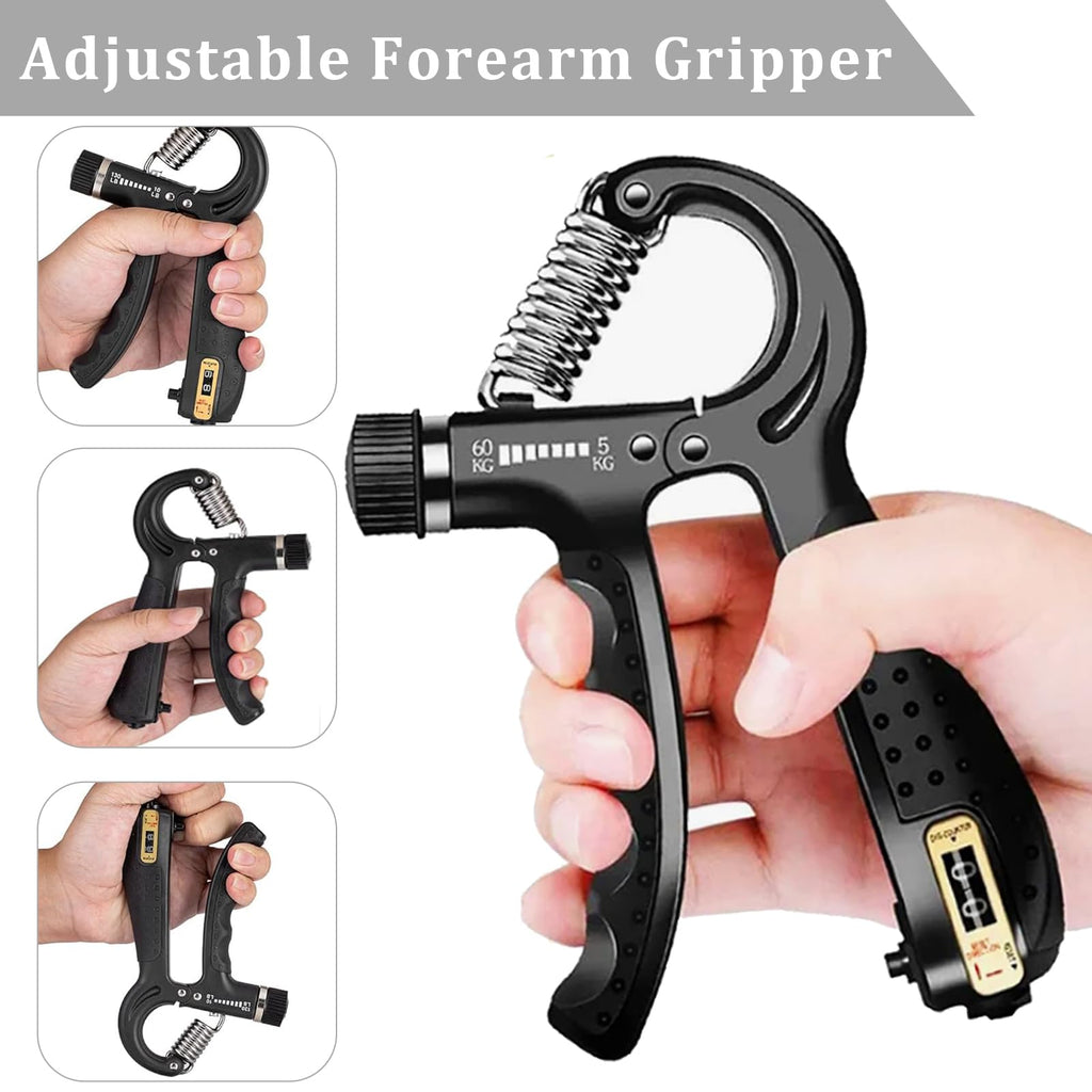 5 Pack Adjustable Hand Grip Strengthener V2484