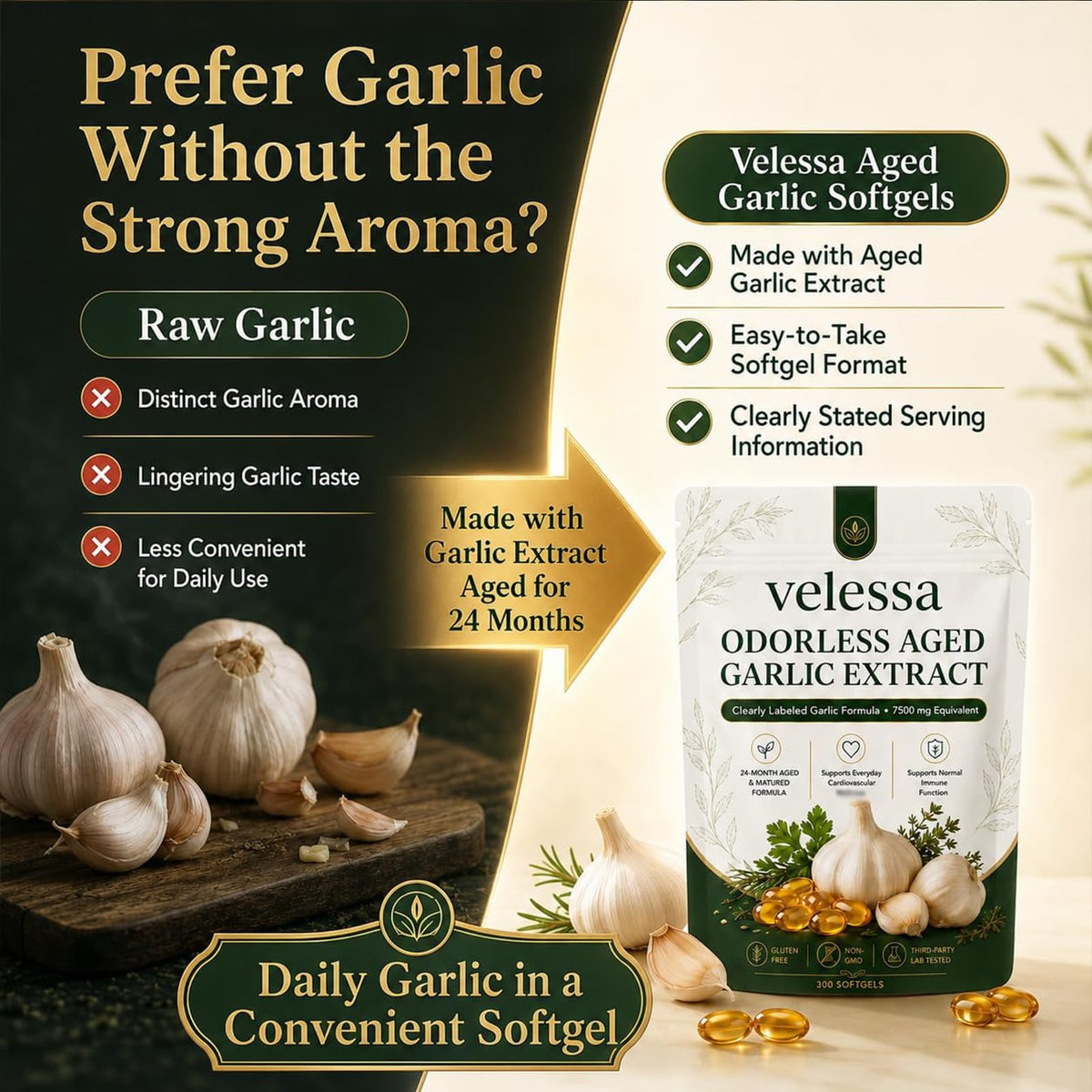 Odorless Aged Garlic Extract I532399
