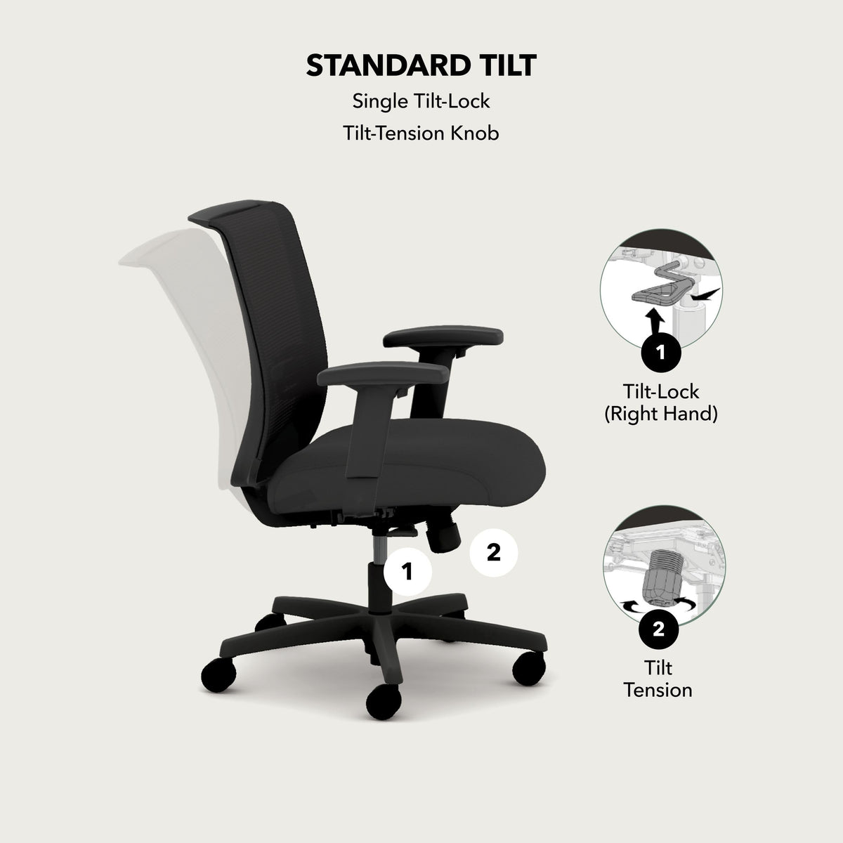 Apricot Ergonomic Office Chair J826752