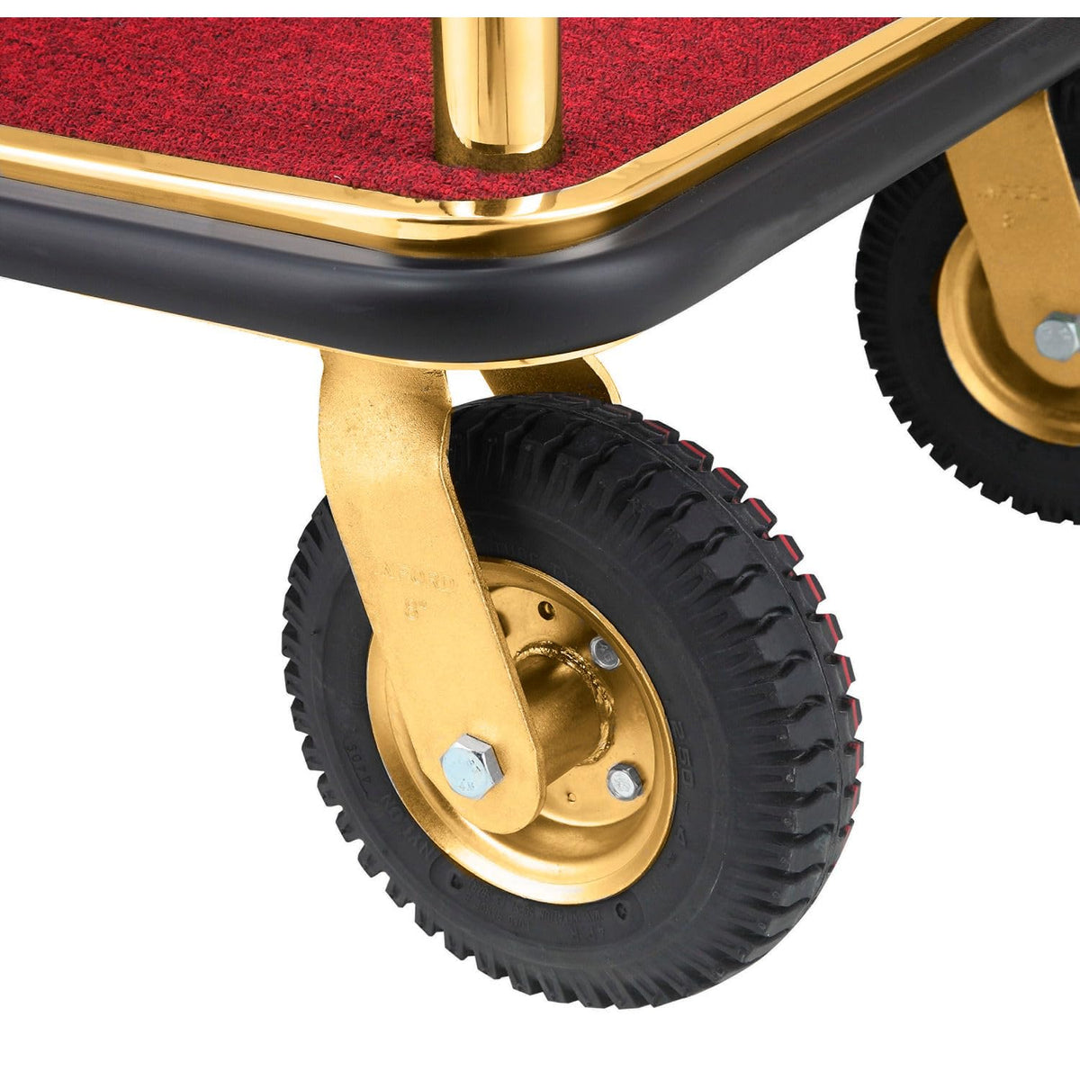 Gold Stainless Steel Bellman Cart Z43915