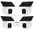 4 Pack Solar Security Cameras Wireless Outdoor 2K WiFi Camera System K430313