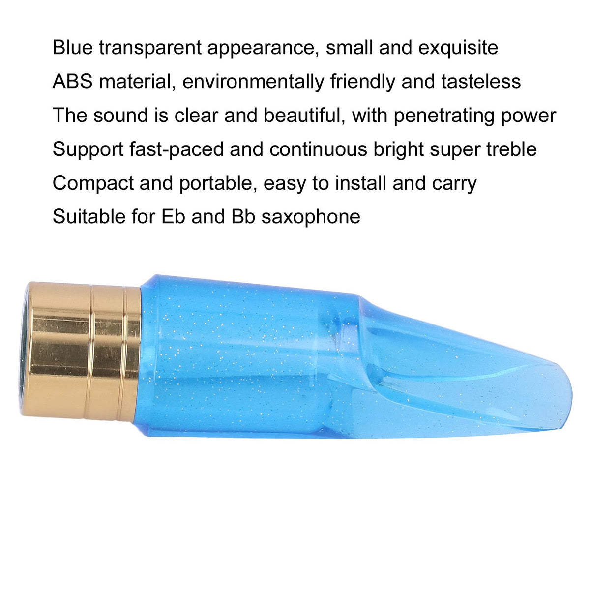 Transparent Bb Alto Saxophone Mouthpiece U733936