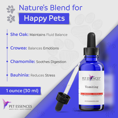 1 oz Natural Flower Essences for Dogs, Cats & Horses D813