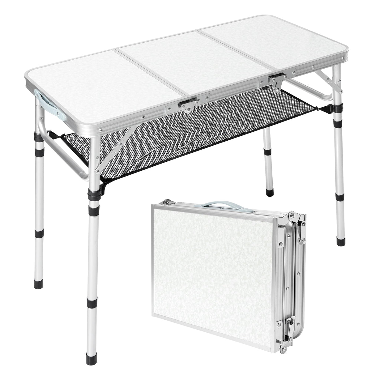 Folding Camping Table with Adjustable Height N2944