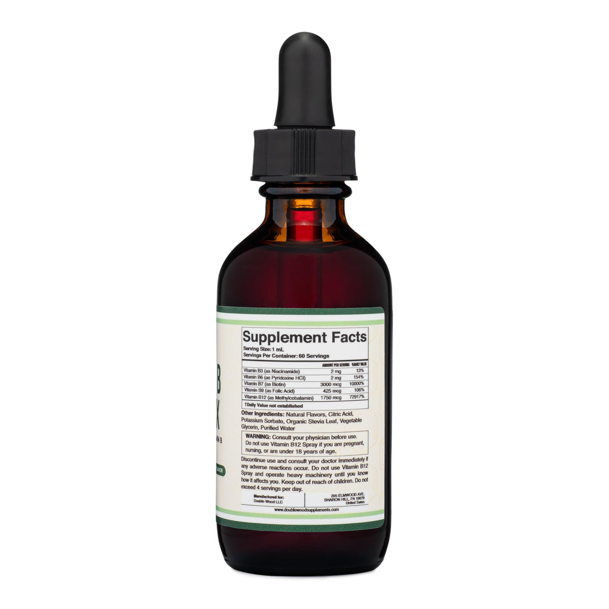 Cherry Flavor Liquid Vitamin B-Complex Drops N75529