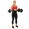 40 Lb Vinyl Dumbbell Set Hand Weights W779