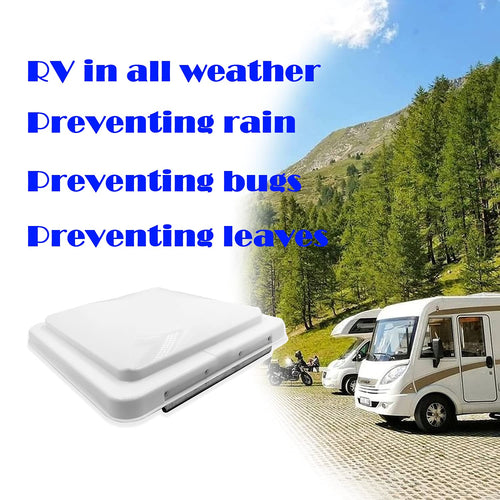 14" x 14" RV Roof Vent Lid Cover 2 Pack Impact-Resistant R1504